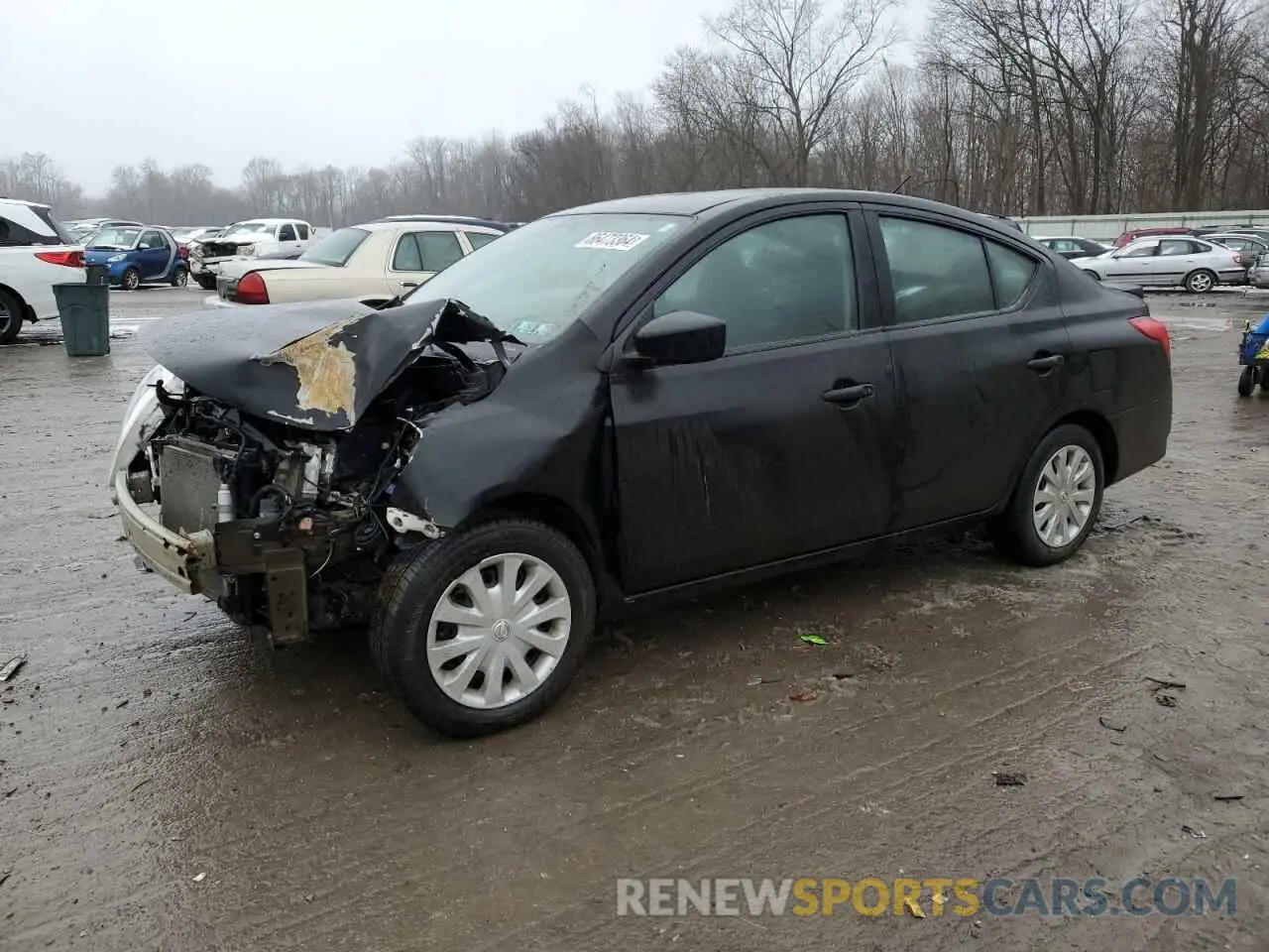 1 fotografías del automóvil dañado 3N1CN7AP4KL800540 NISSAN VERSA 2019