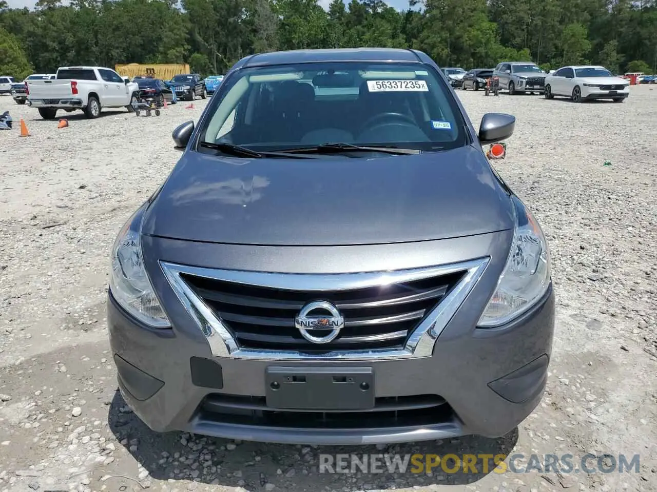 5 fotografías del automóvil dañado 3N1CN7AP4KL808556 NISSAN VERSA 2019