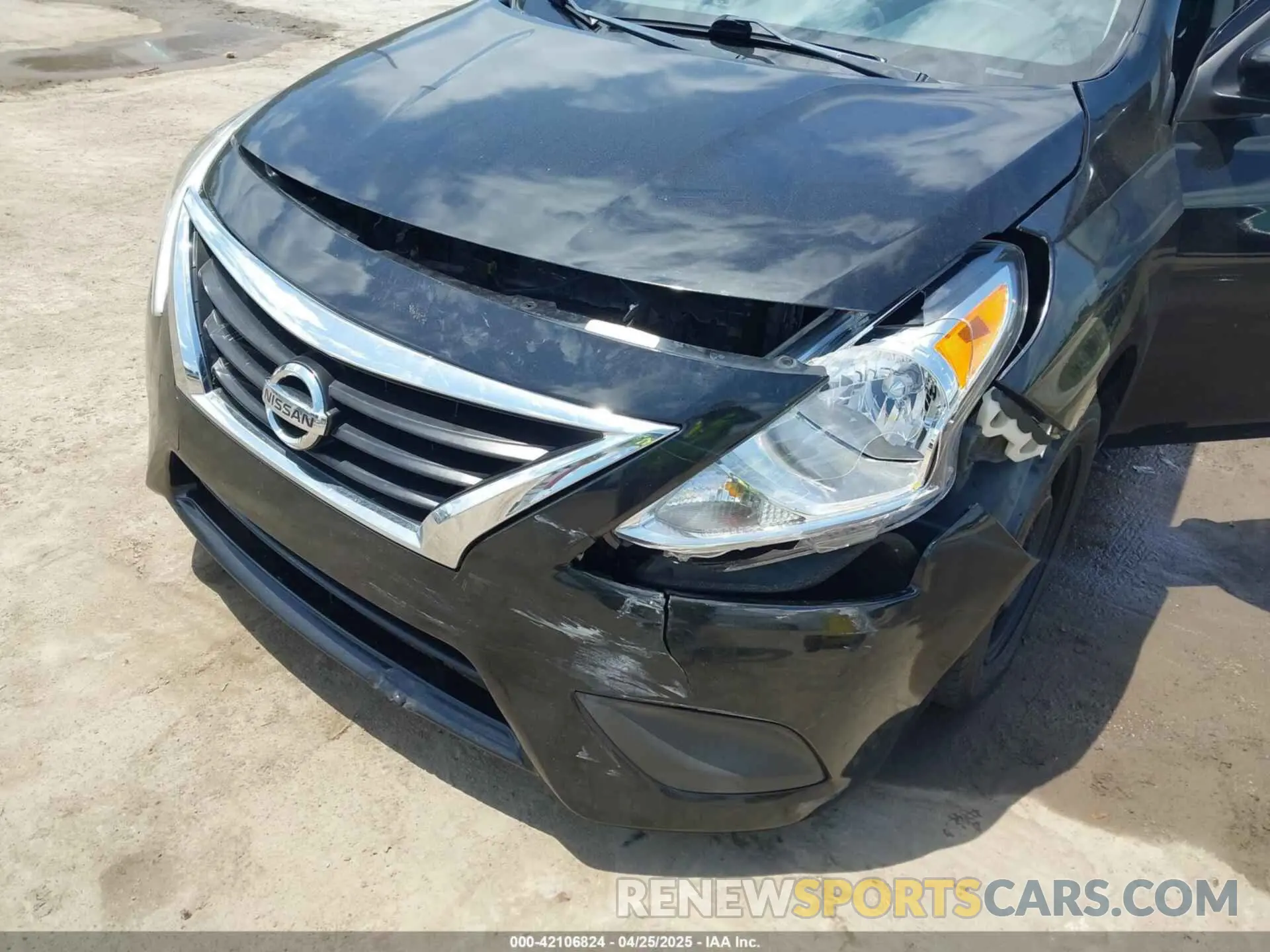 6 fotografías del automóvil dañado 3N1CN7AP4KL817029 NISSAN VERSA 2019