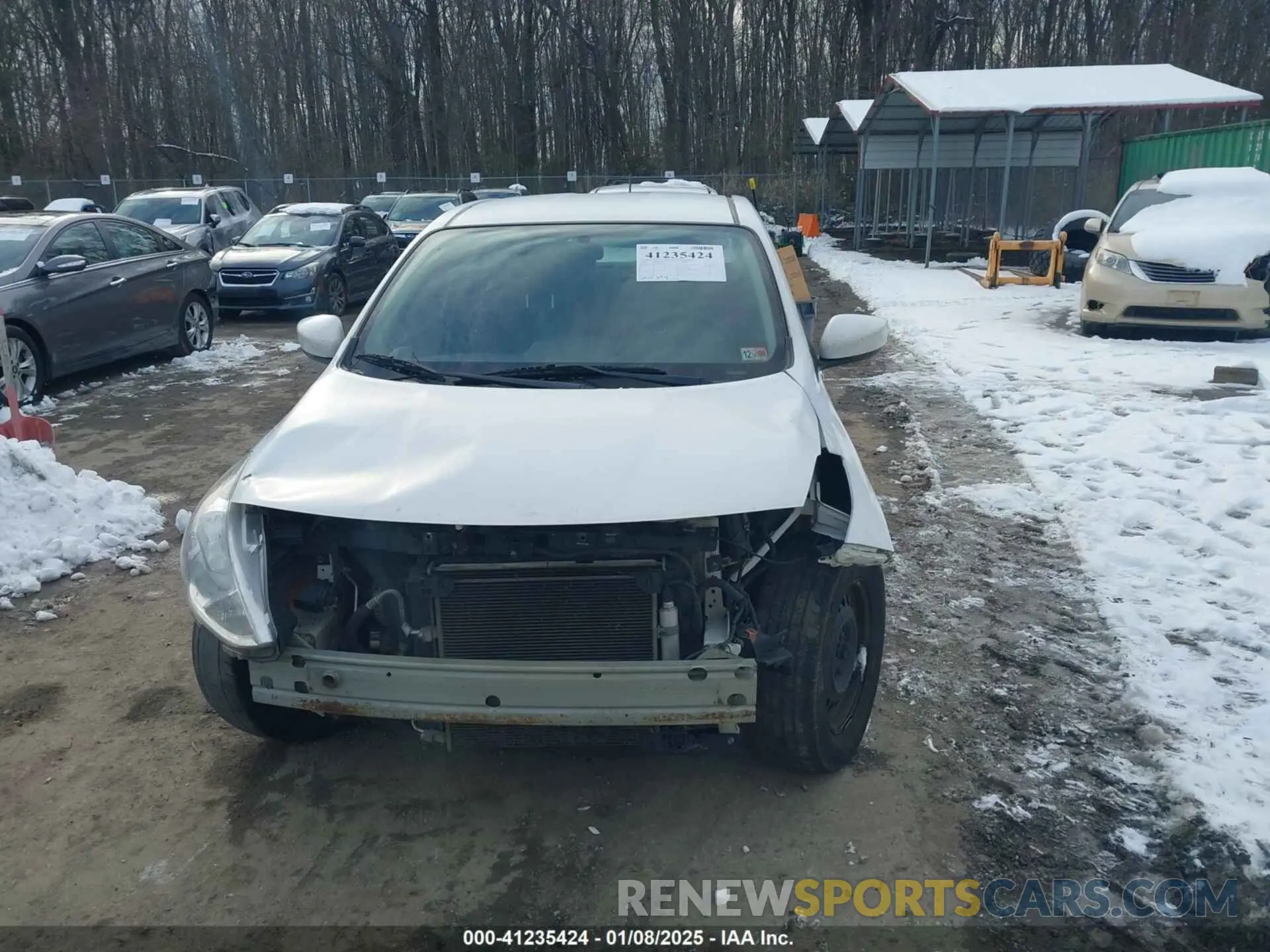 12 fotografías del automóvil dañado 3N1CN7AP4KL831920 NISSAN VERSA 2019