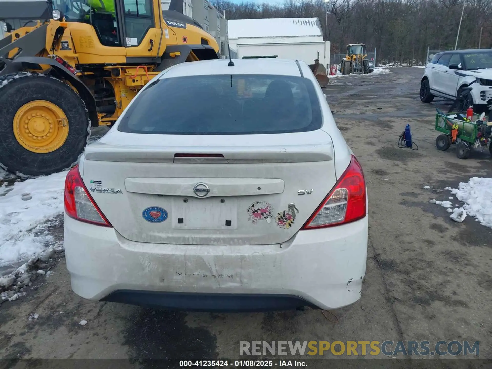16 fotografías del automóvil dañado 3N1CN7AP4KL831920 NISSAN VERSA 2019