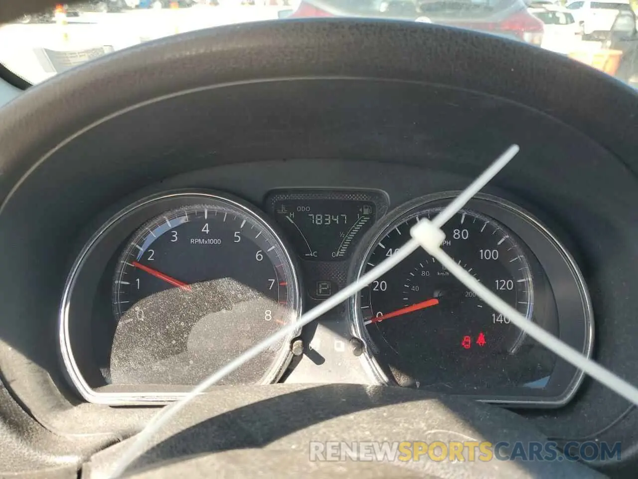 9 fotografías del automóvil dañado 3N1CN7AP4KL842710 NISSAN VERSA 2019
