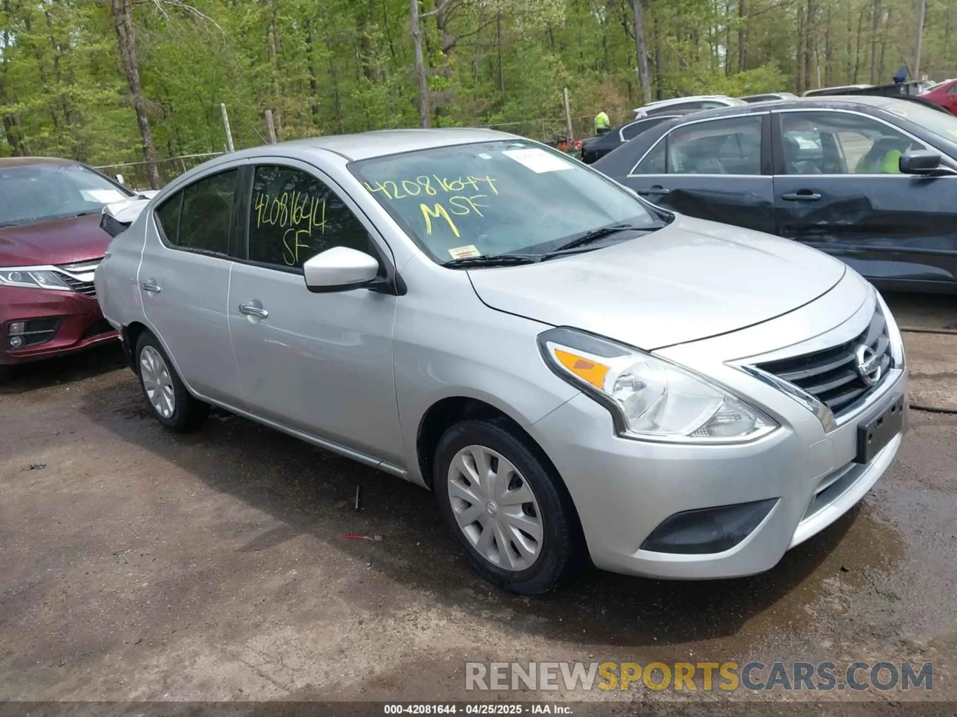 1 fotografías del automóvil dañado 3N1CN7AP4KL855196 NISSAN VERSA 2019