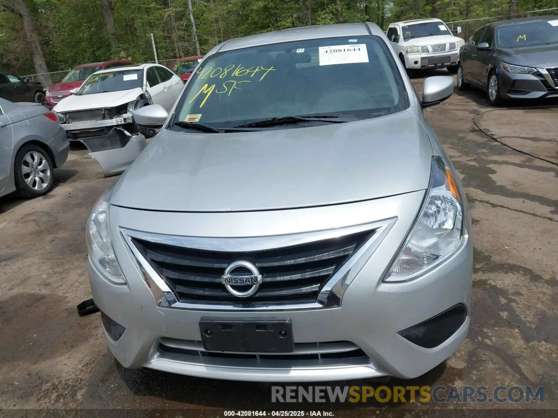 13 fotografías del automóvil dañado 3N1CN7AP4KL855196 NISSAN VERSA 2019