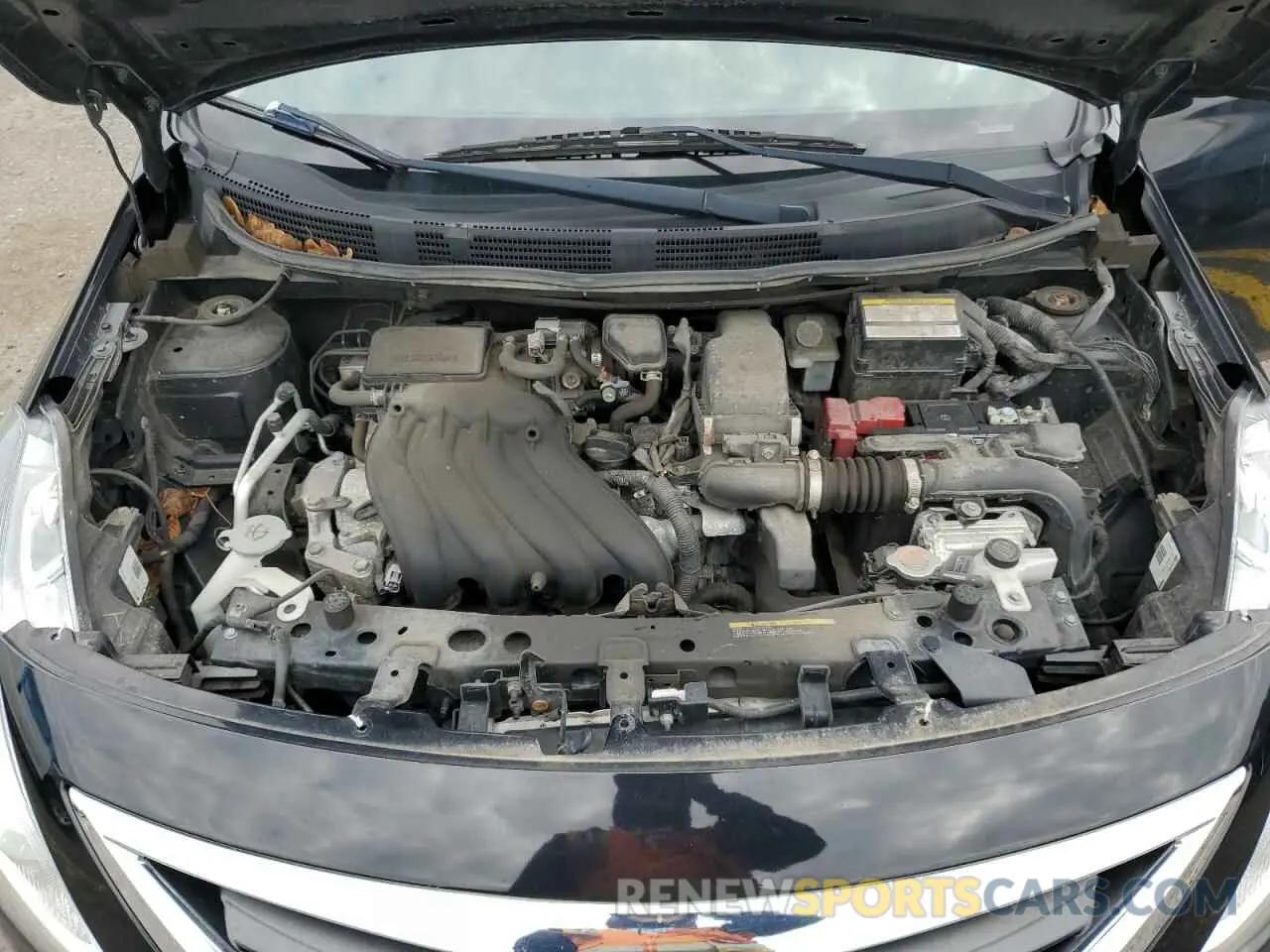11 fotografías del automóvil dañado 3N1CN7AP4KL863542 NISSAN VERSA 2019