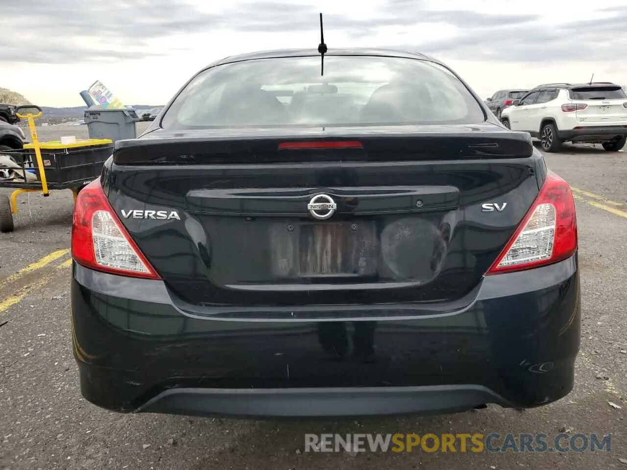 6 fotografías del automóvil dañado 3N1CN7AP4KL863542 NISSAN VERSA 2019