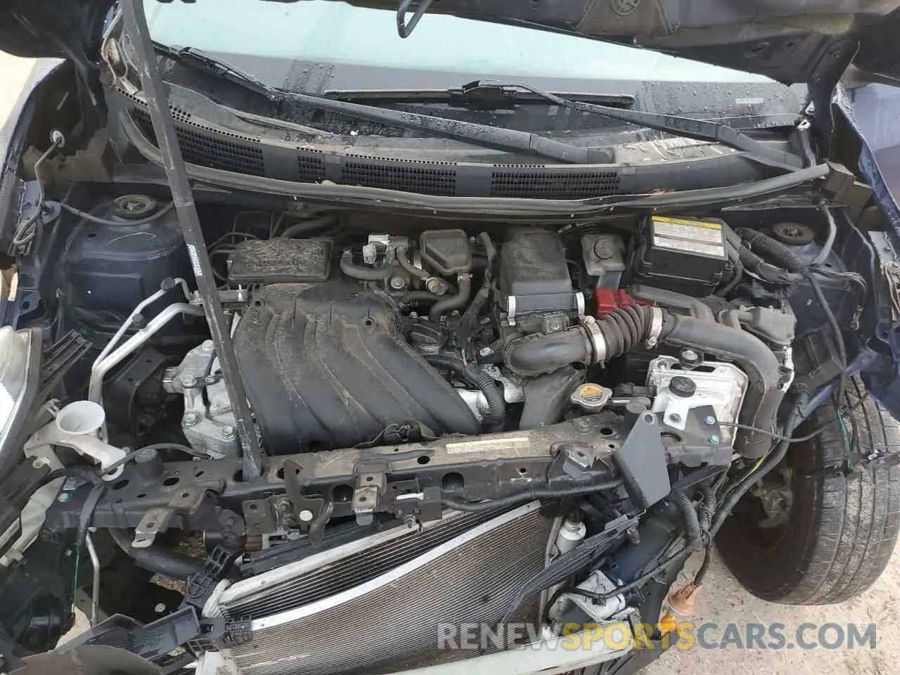 11 fotografías del automóvil dañado 3N1CN7AP4KL865842 NISSAN VERSA 2019