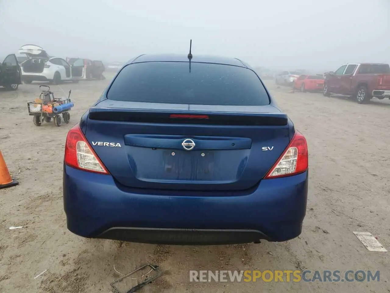 6 fotografías del automóvil dañado 3N1CN7AP4KL865842 NISSAN VERSA 2019