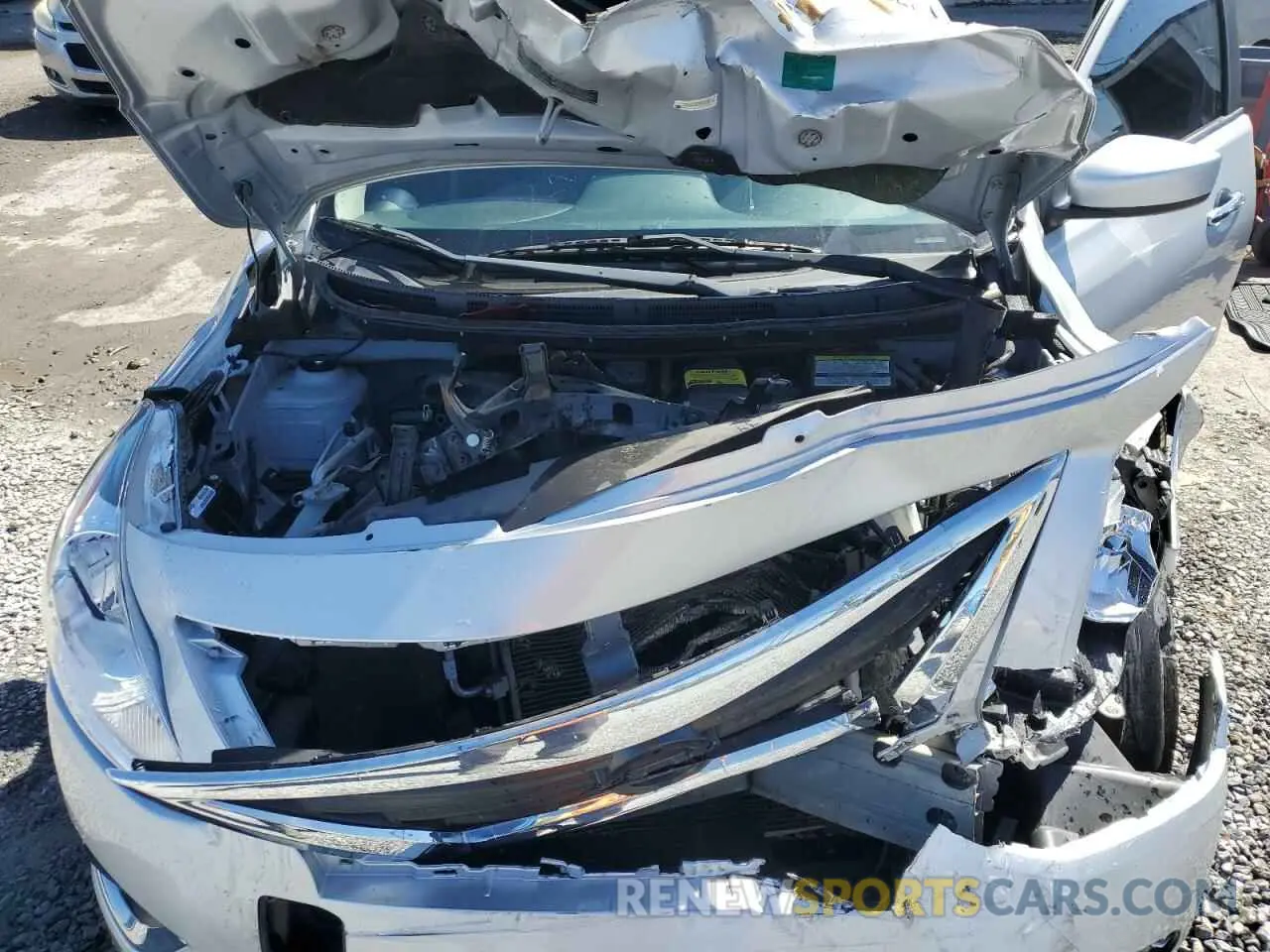 11 fotografías del automóvil dañado 3N1CN7AP5KL804158 NISSAN VERSA 2019