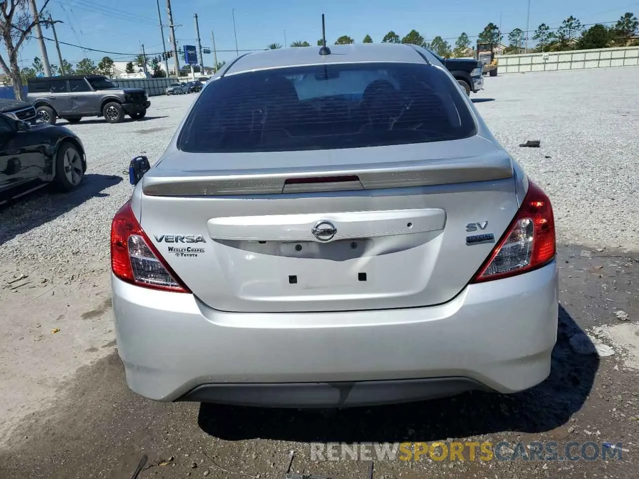 6 fotografías del automóvil dañado 3N1CN7AP5KL804158 NISSAN VERSA 2019