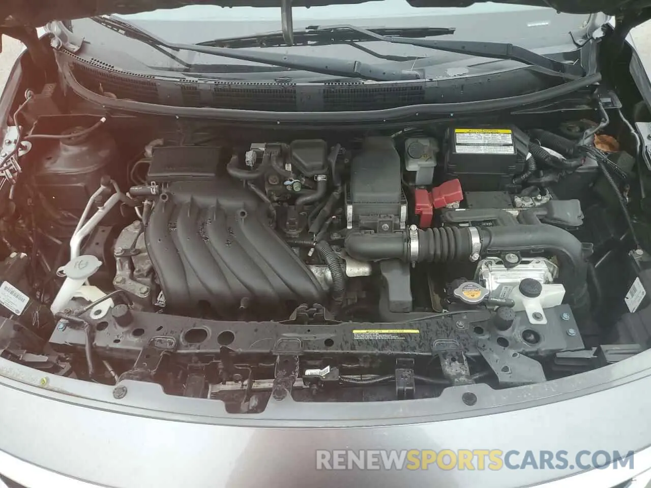 13 fotografías del automóvil dañado 3N1CN7AP5KL809330 NISSAN VERSA 2019