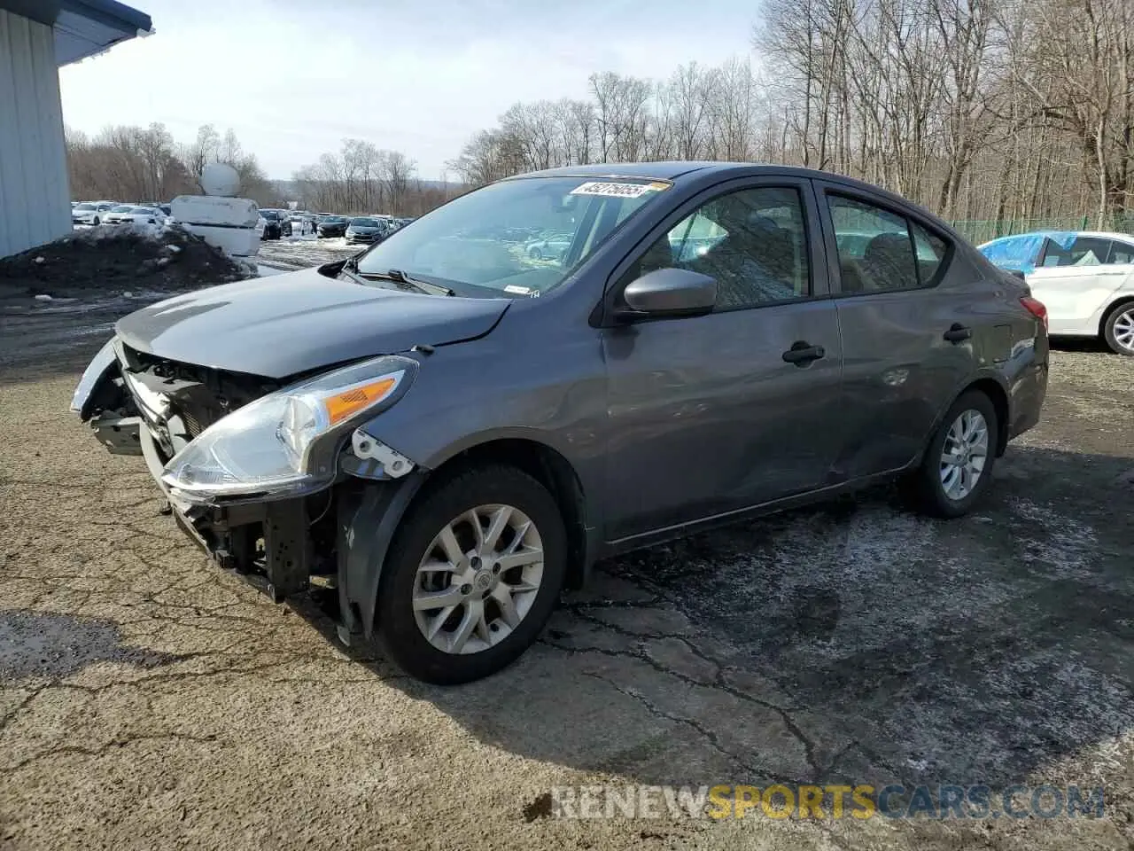 1 fotografías del automóvil dañado 3N1CN7AP5KL828041 NISSAN VERSA 2019
