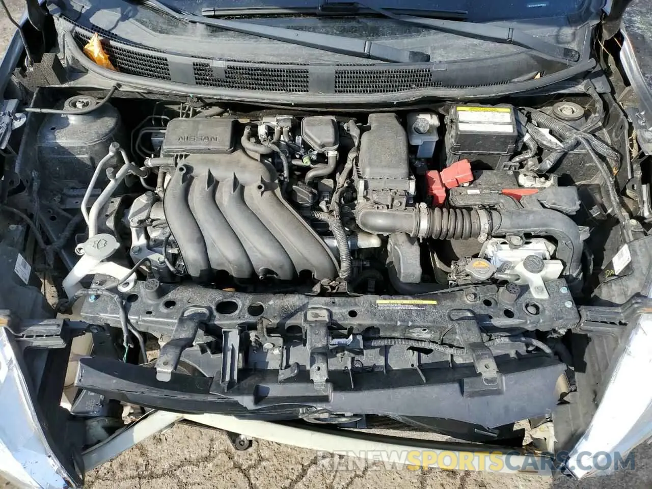 11 fotografías del automóvil dañado 3N1CN7AP5KL828041 NISSAN VERSA 2019