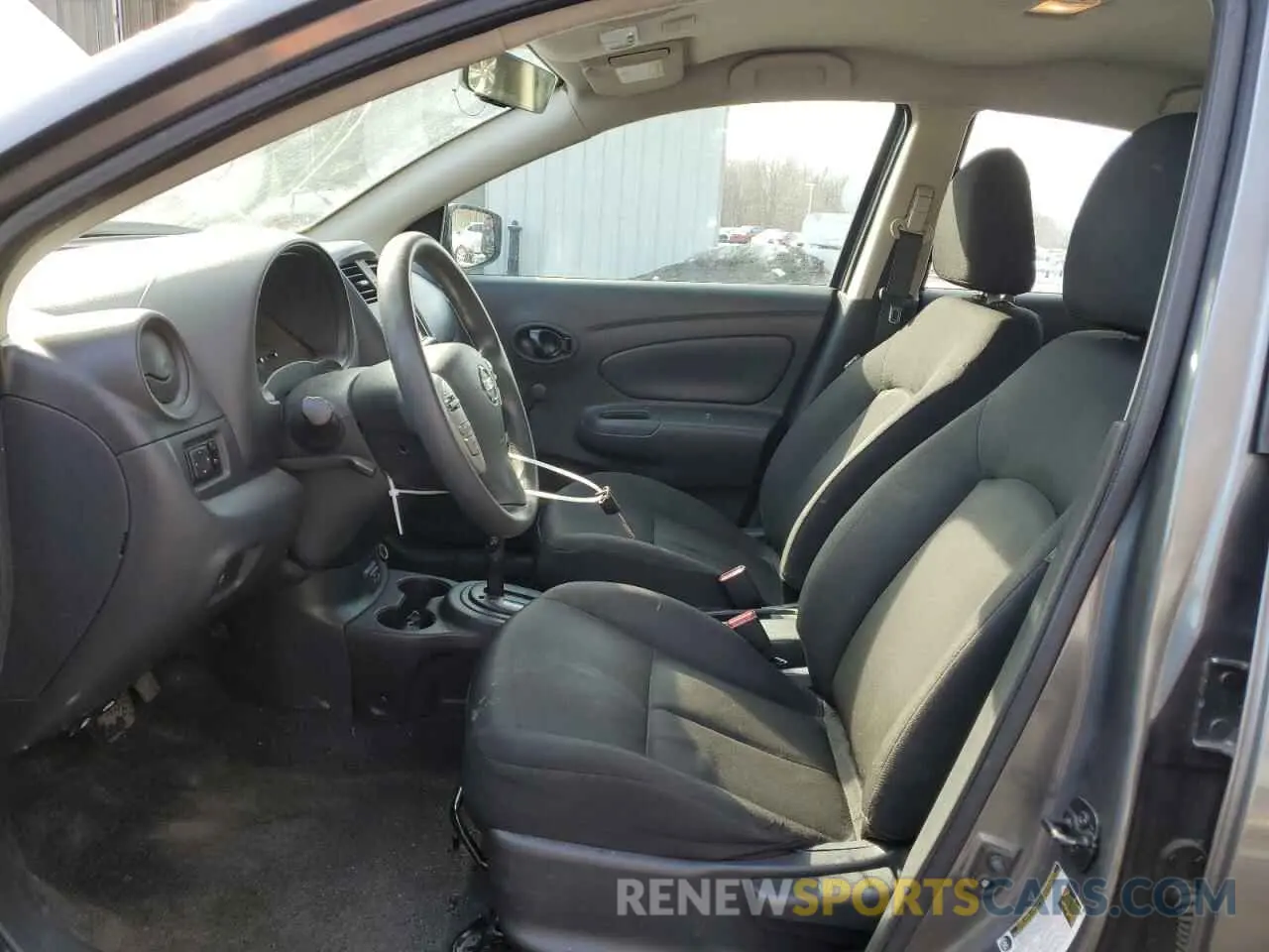 7 fotografías del automóvil dañado 3N1CN7AP5KL828041 NISSAN VERSA 2019