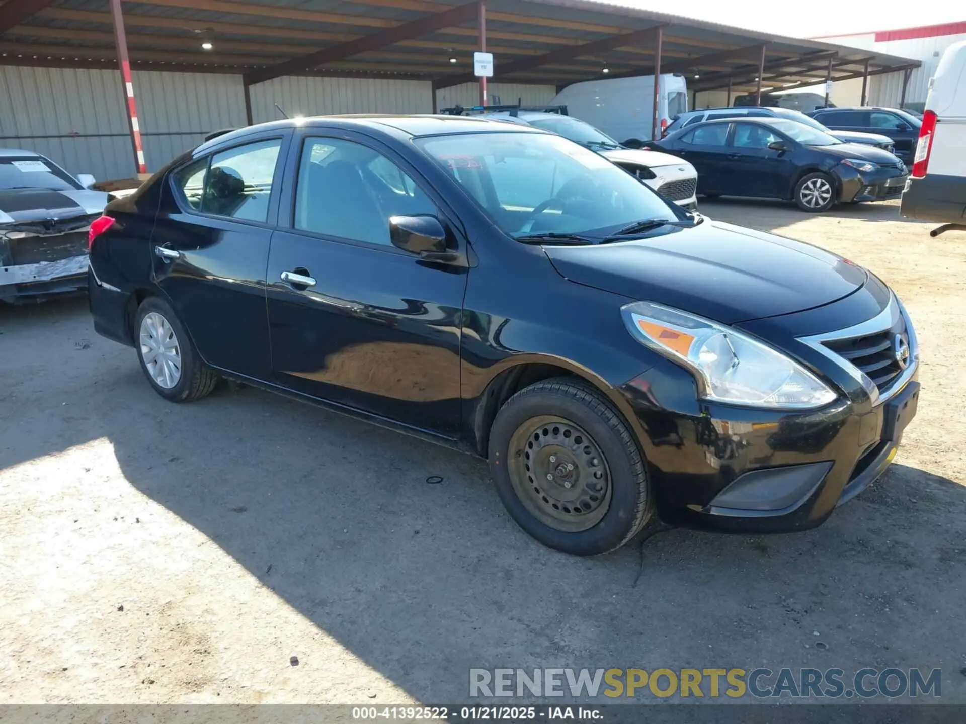 1 fotografías del automóvil dañado 3N1CN7AP5KL844496 NISSAN VERSA 2019