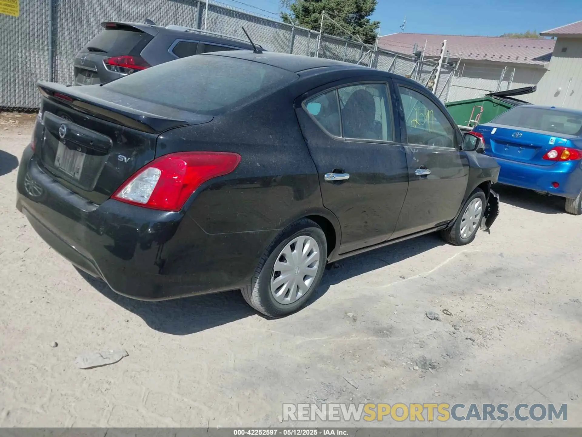 4 fotografías del automóvil dañado 3N1CN7AP5KL849312 NISSAN VERSA 2019