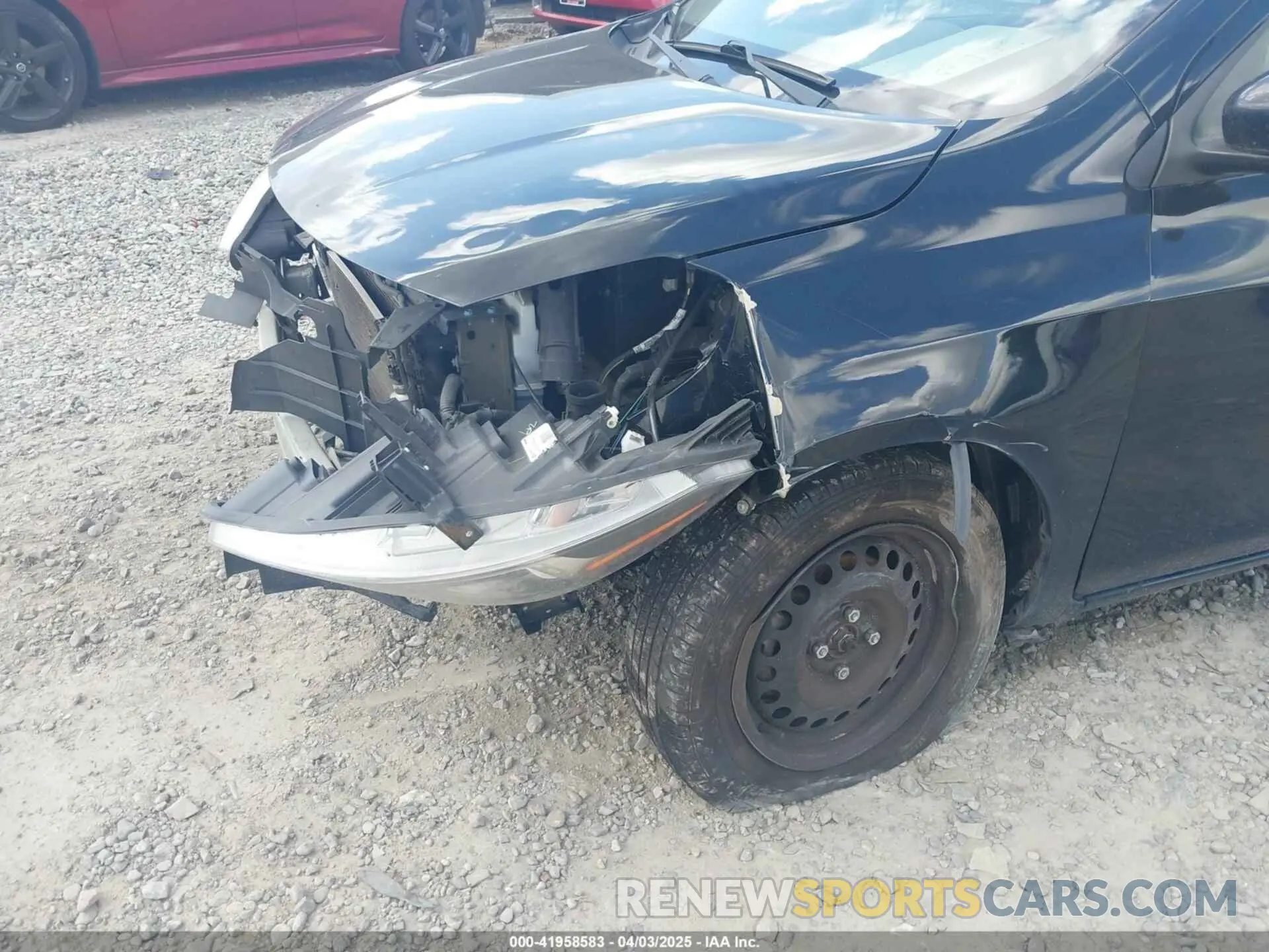 6 fotografías del automóvil dañado 3N1CN7AP5KL863761 NISSAN VERSA 2019