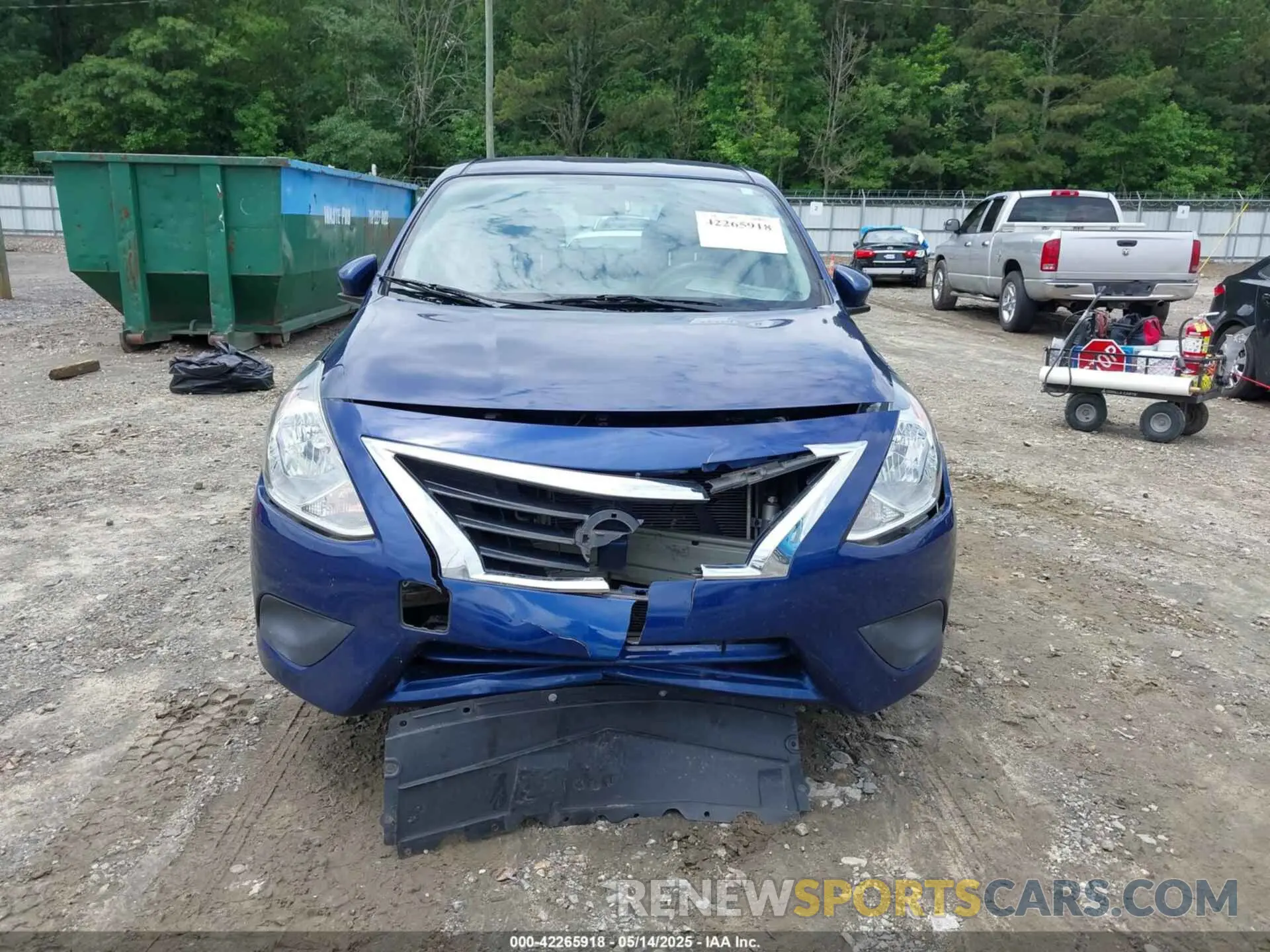 6 fotografías del automóvil dañado 3N1CN7AP5KL880382 NISSAN VERSA 2019
