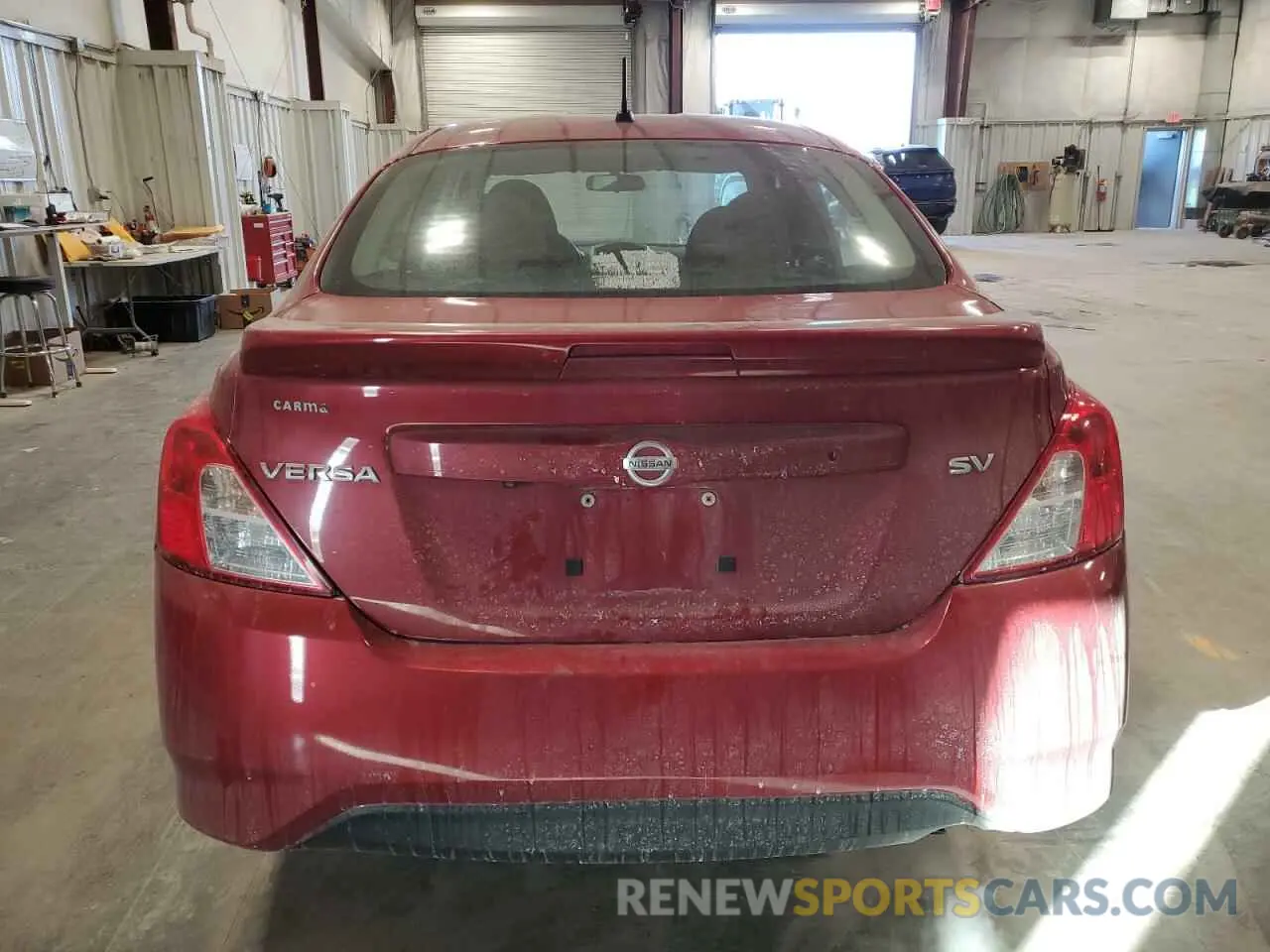 6 fotografías del automóvil dañado 3N1CN7AP6KL801849 NISSAN VERSA 2019