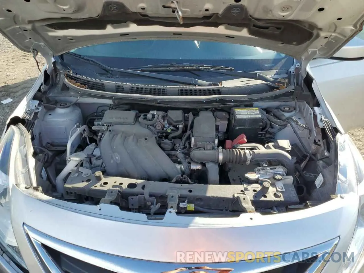11 fotografías del automóvil dañado 3N1CN7AP6KL841512 NISSAN VERSA 2019