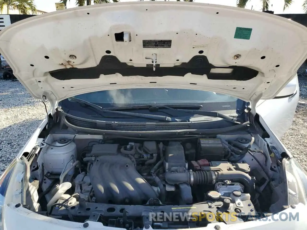 11 fotografías del automóvil dañado 3N1CN7AP6KL853109 NISSAN VERSA 2019