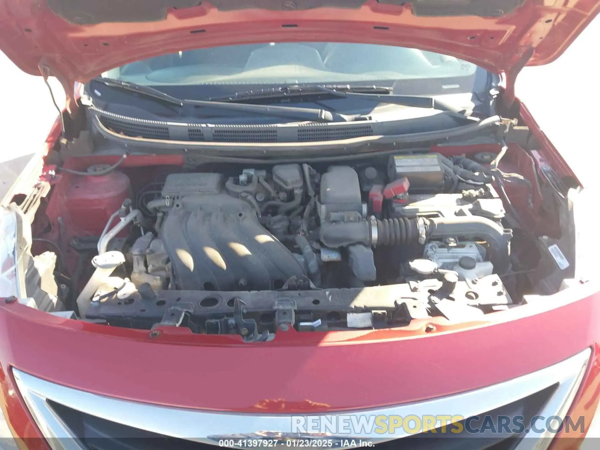 10 fotografías del automóvil dañado 3N1CN7AP6KL861338 NISSAN VERSA 2019