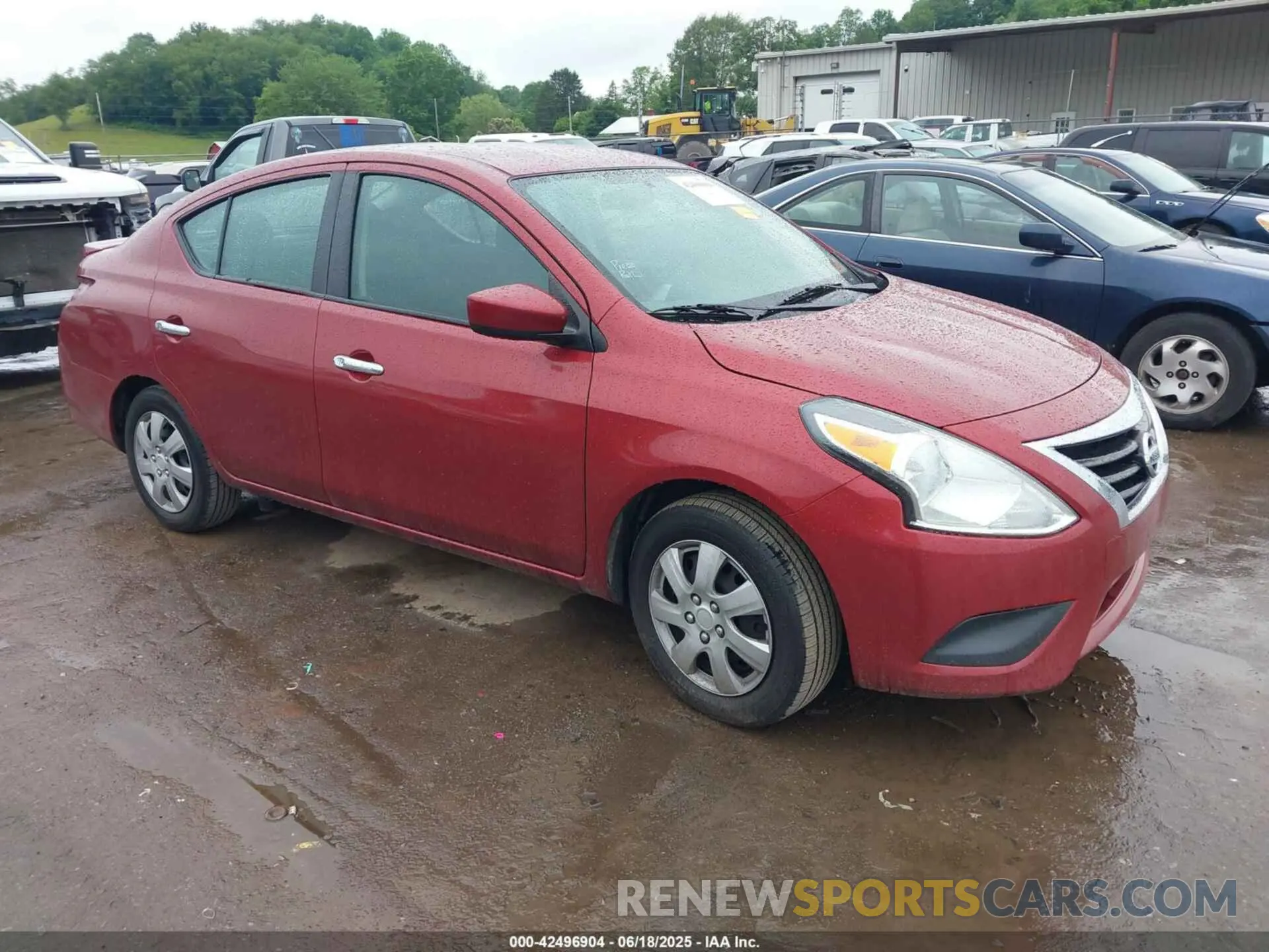 1 fotografías del automóvil dañado 3N1CN7AP6KL871383 NISSAN VERSA 2019