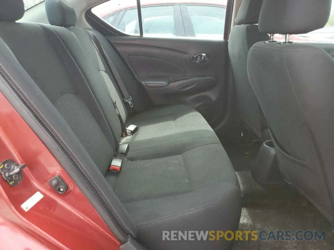10 fotografías del automóvil dañado 3N1CN7AP6KL876518 NISSAN VERSA 2019