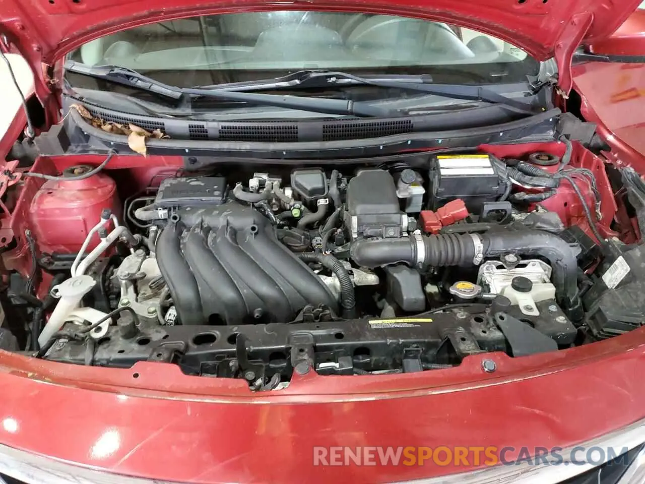 11 fotografías del automóvil dañado 3N1CN7AP6KL876518 NISSAN VERSA 2019