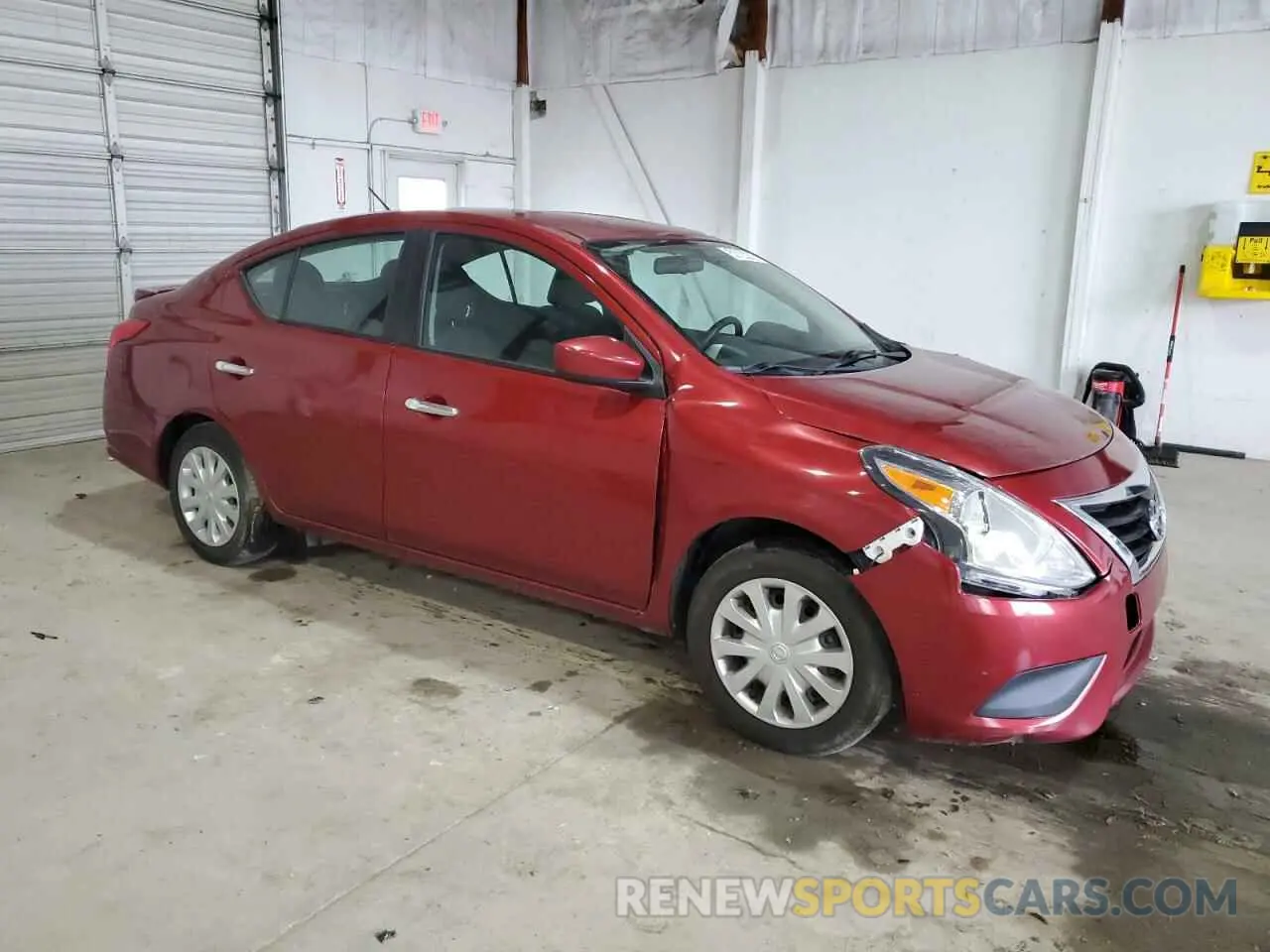 4 fotografías del automóvil dañado 3N1CN7AP6KL876518 NISSAN VERSA 2019