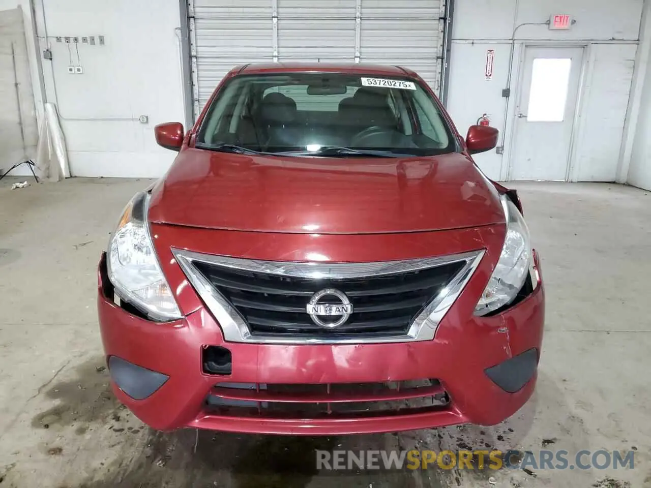 5 fotografías del automóvil dañado 3N1CN7AP6KL876518 NISSAN VERSA 2019