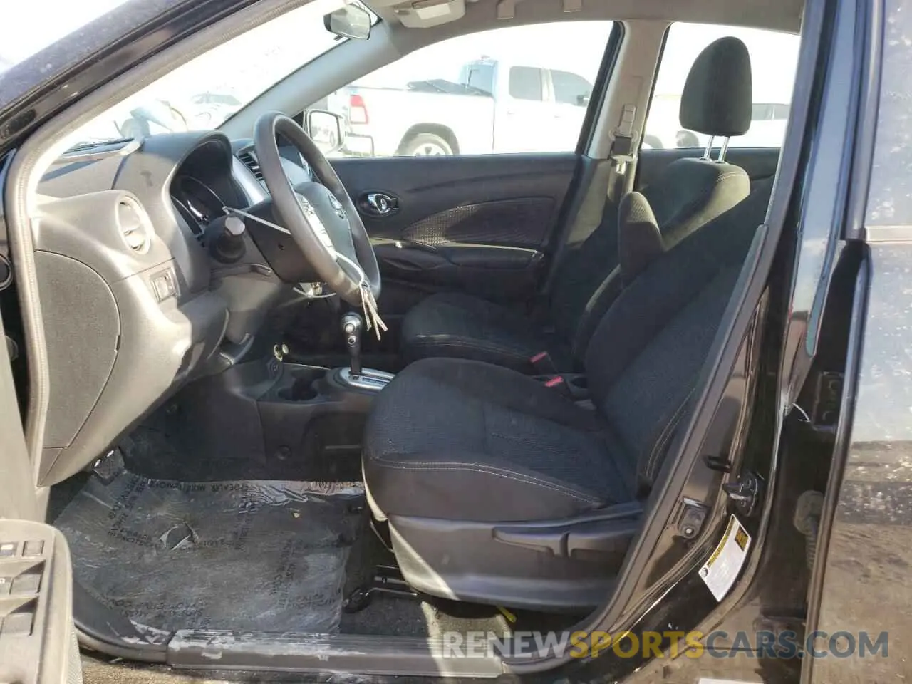 7 fotografías del automóvil dañado 3N1CN7AP6KL881136 NISSAN VERSA 2019