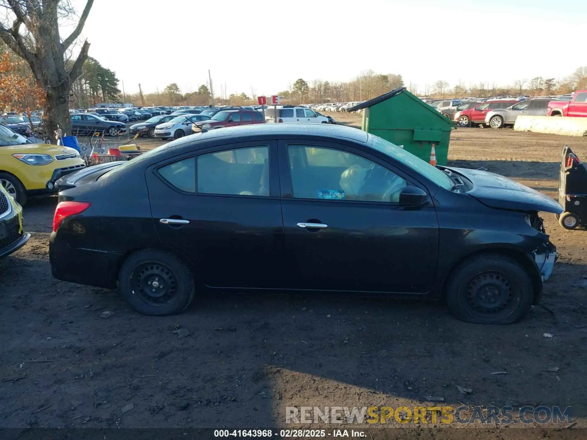 13 fotografías del automóvil dañado 3N1CN7AP7KL820572 NISSAN VERSA 2019