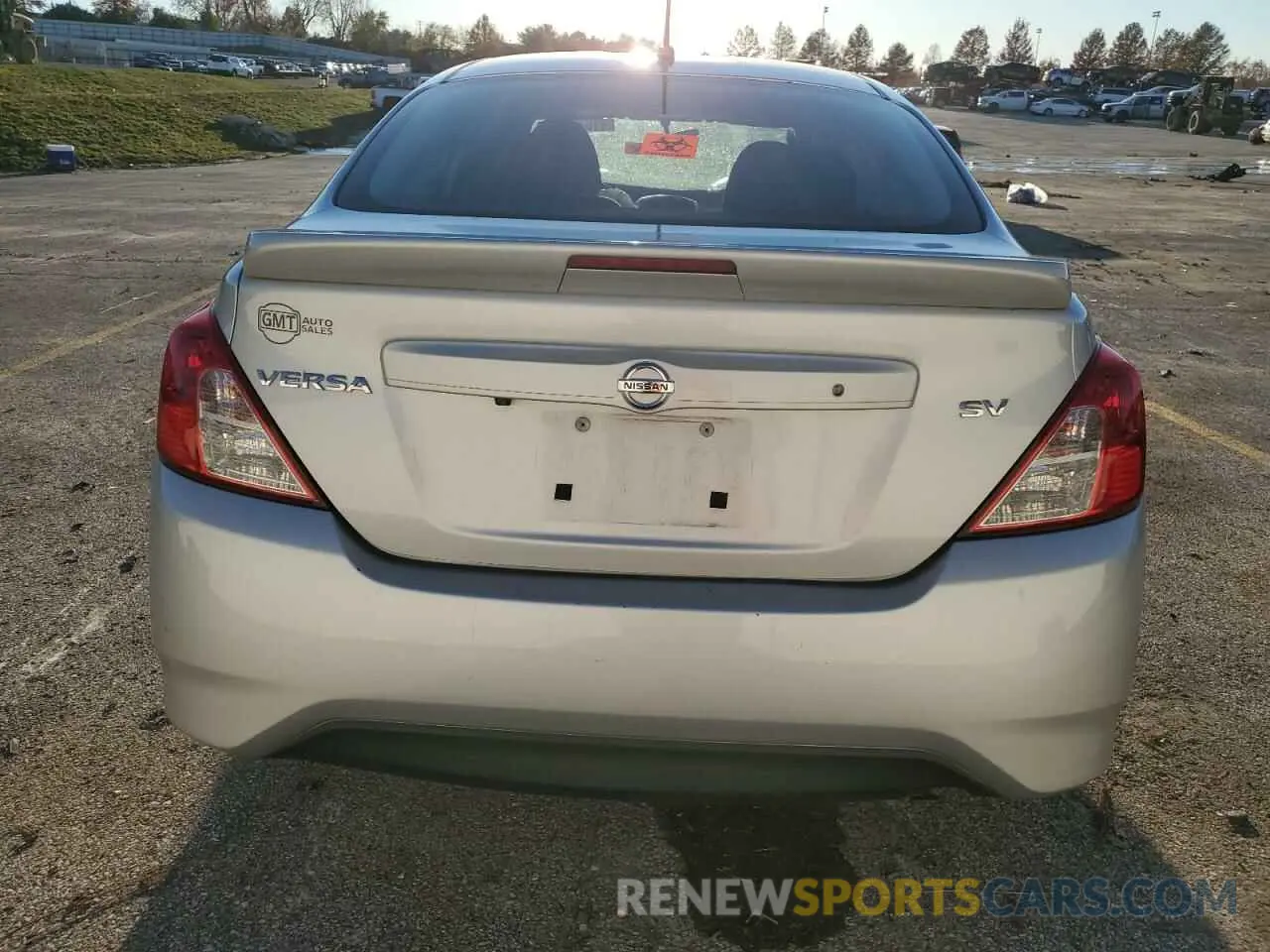 6 fotografías del automóvil dañado 3N1CN7AP7KL834066 NISSAN VERSA 2019