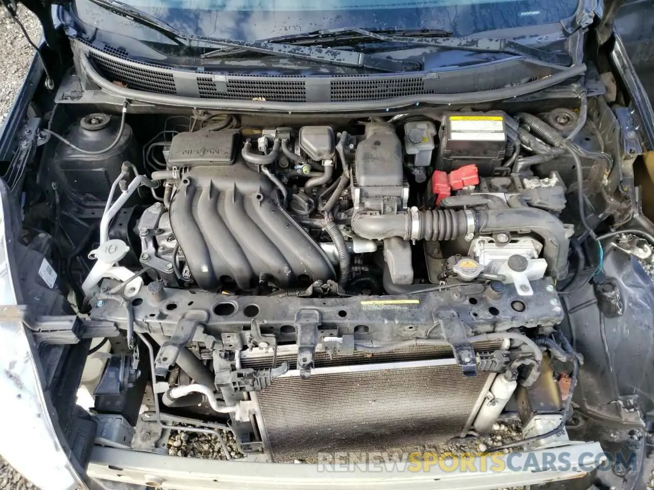 11 fotografías del automóvil dañado 3N1CN7AP7KL850302 NISSAN VERSA 2019