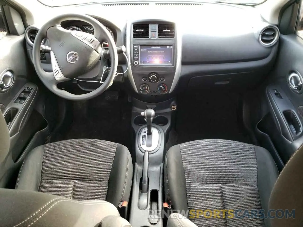8 fotografías del automóvil dañado 3N1CN7AP7KL850302 NISSAN VERSA 2019