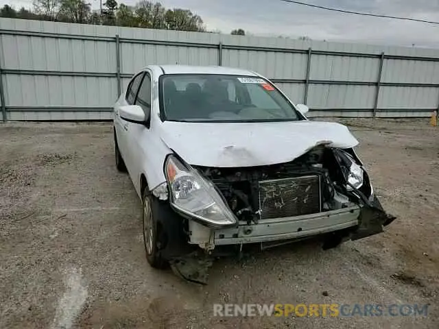 11 fotografías del automóvil dañado 3N1CN7AP7KL852681 NISSAN VERSA 2019