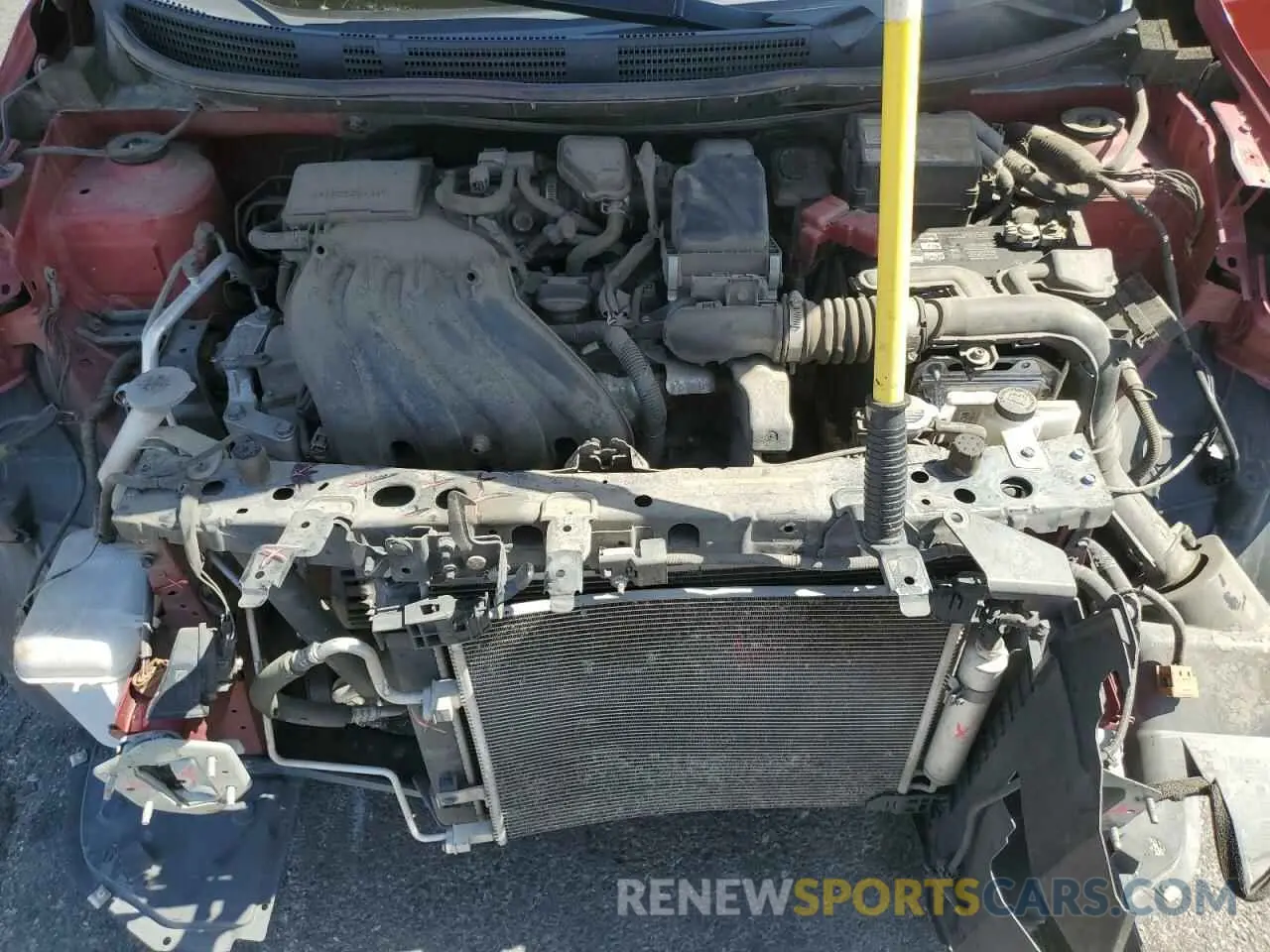 11 fotografías del automóvil dañado 3N1CN7AP7KL856214 NISSAN VERSA 2019
