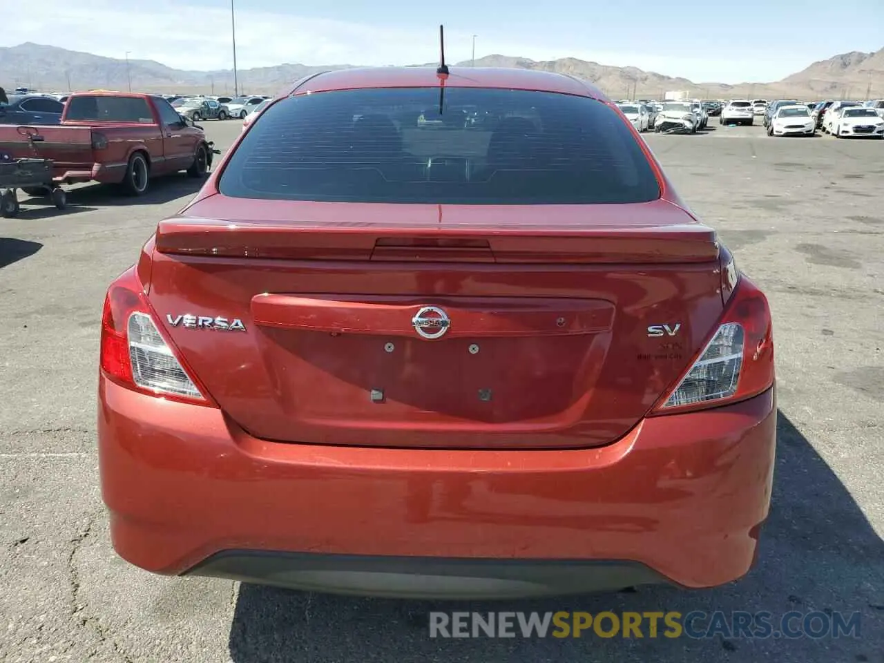 6 fotografías del automóvil dañado 3N1CN7AP7KL856214 NISSAN VERSA 2019