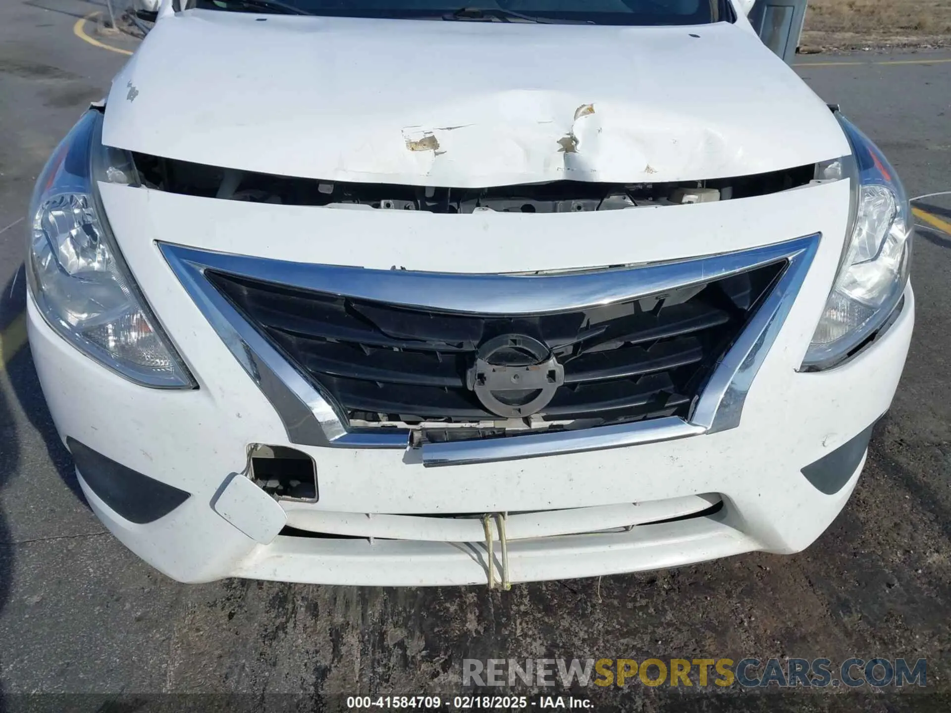 6 fotografías del automóvil dañado 3N1CN7AP7KL859582 NISSAN VERSA 2019
