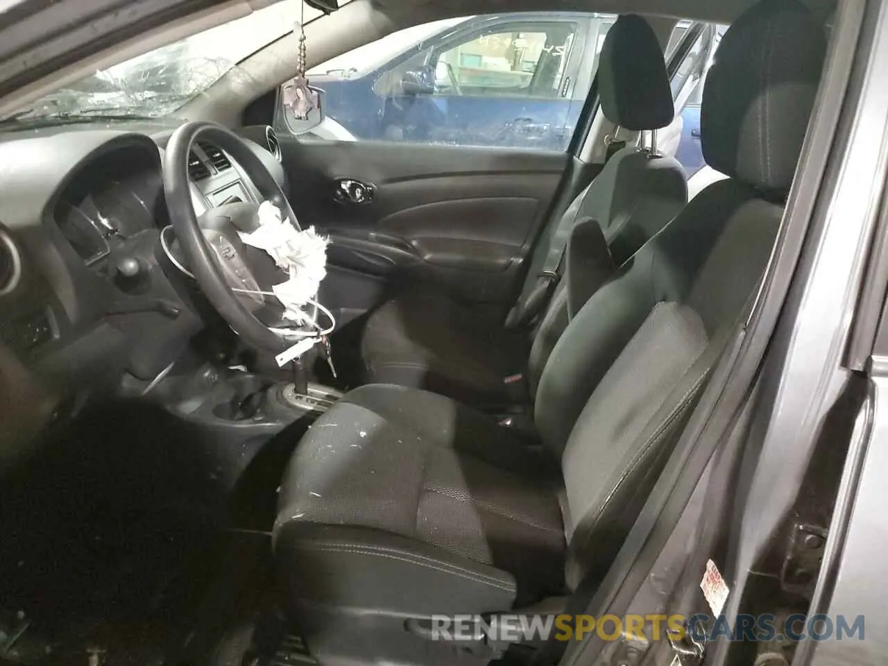 7 fotografías del automóvil dañado 3N1CN7AP7KL859601 NISSAN VERSA 2019
