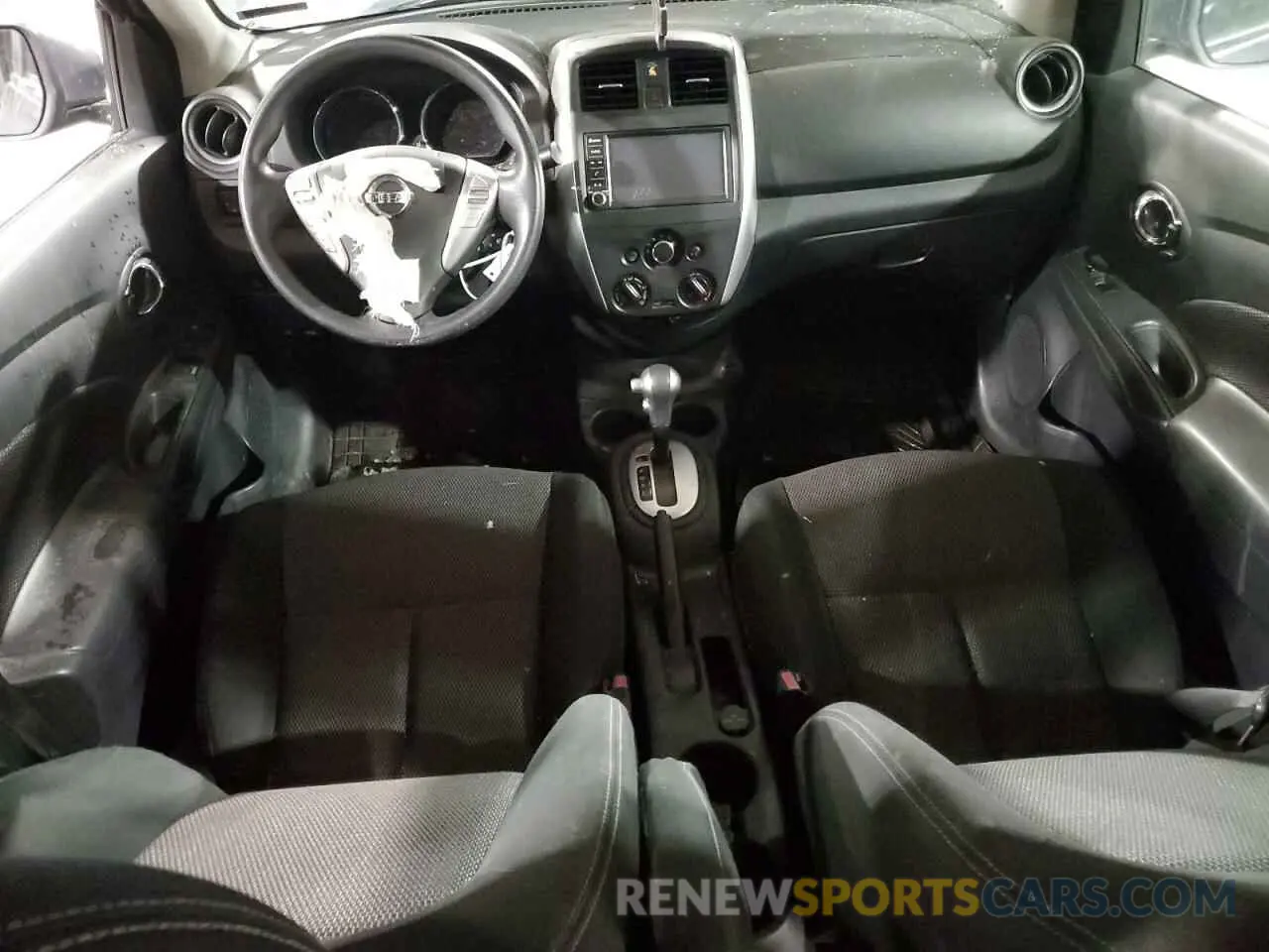 8 fotografías del automóvil dañado 3N1CN7AP7KL859601 NISSAN VERSA 2019