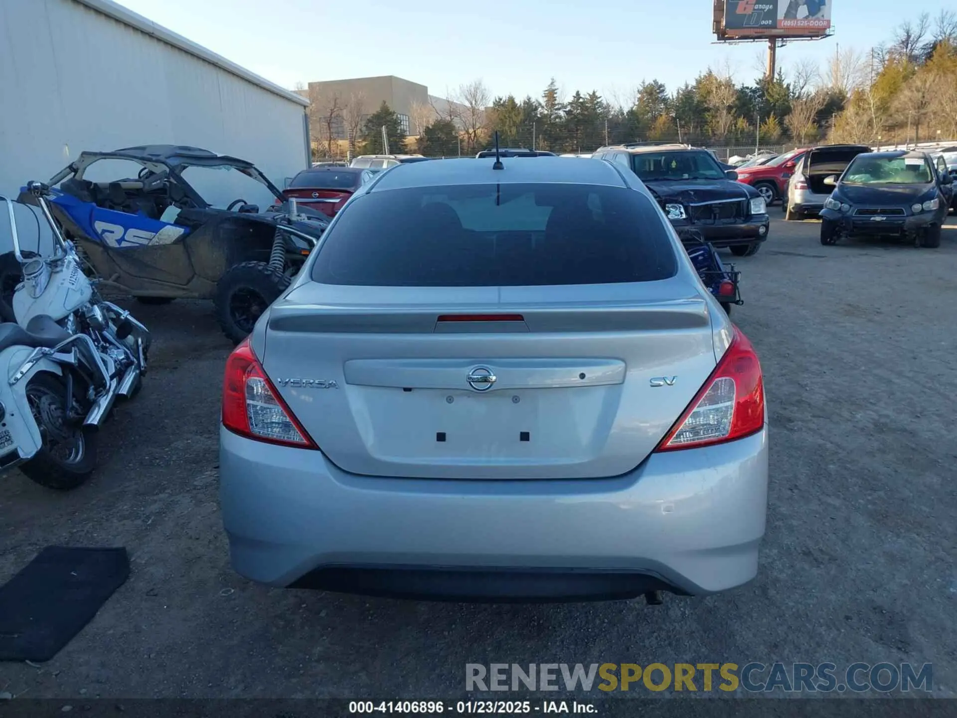 16 fotografías del automóvil dañado 3N1CN7AP7KL875152 NISSAN VERSA 2019