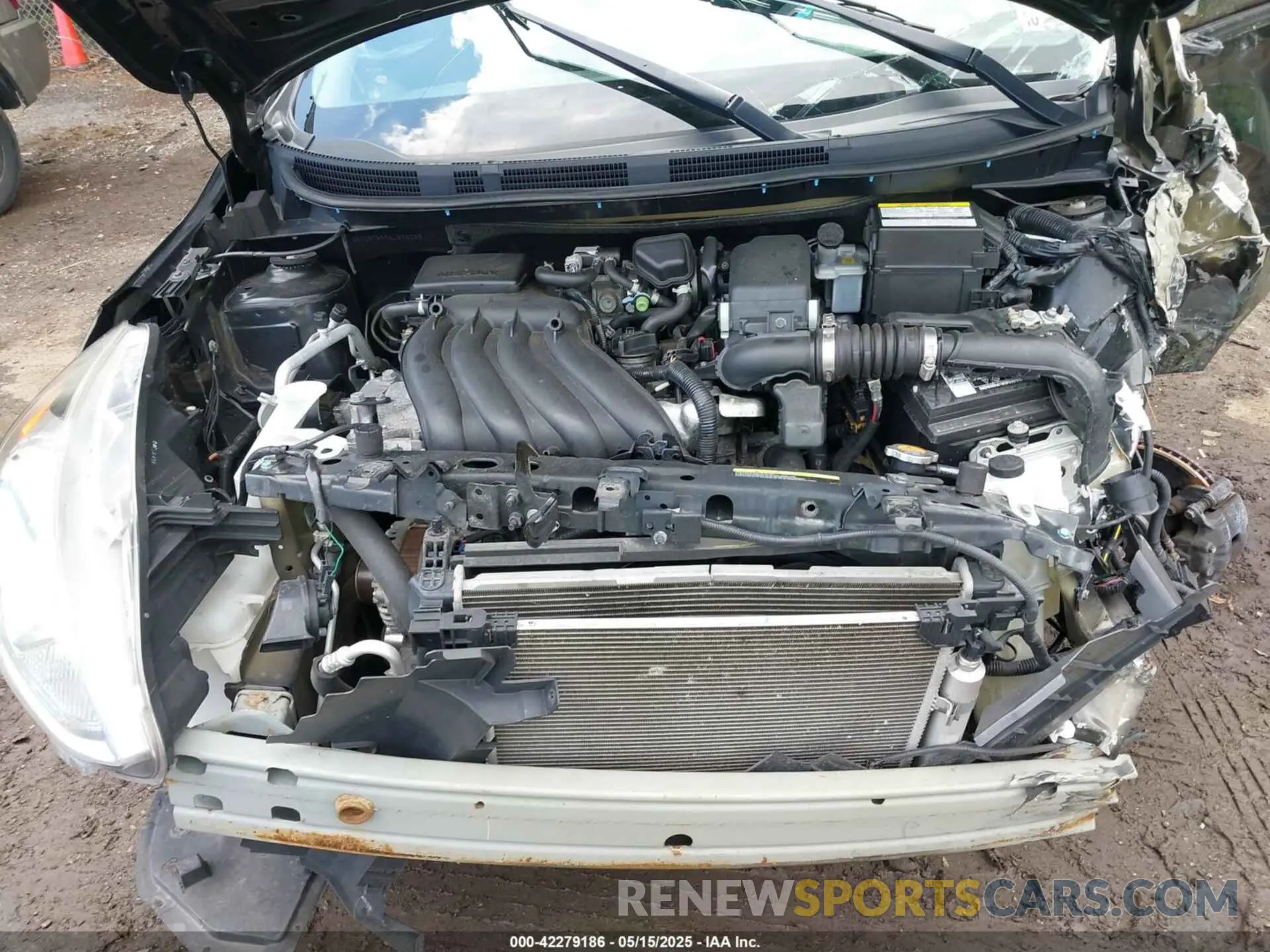 10 fotografías del automóvil dañado 3N1CN7AP7KL879749 NISSAN VERSA 2019