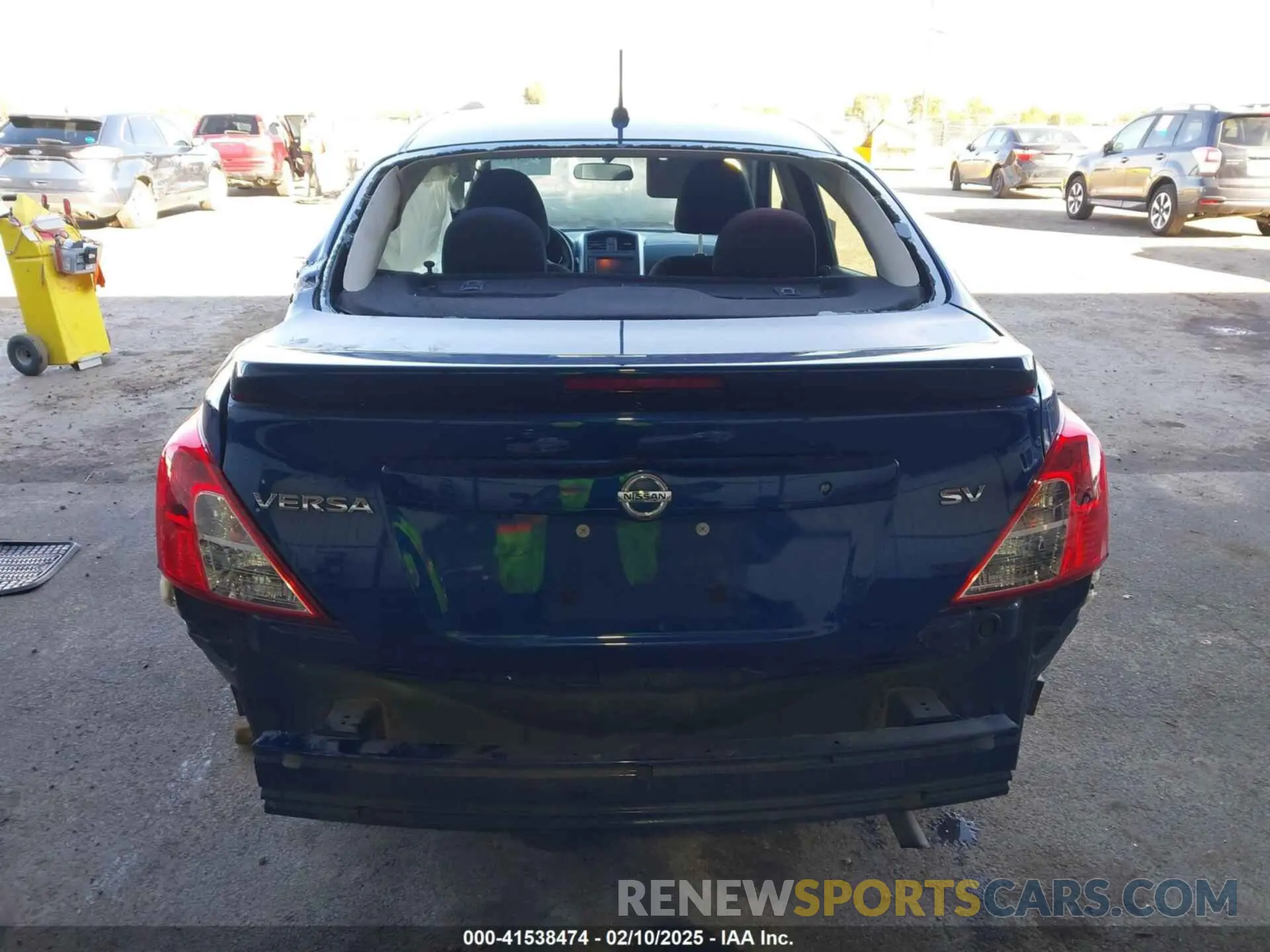 17 fotografías del automóvil dañado 3N1CN7AP8KL807538 NISSAN VERSA 2019