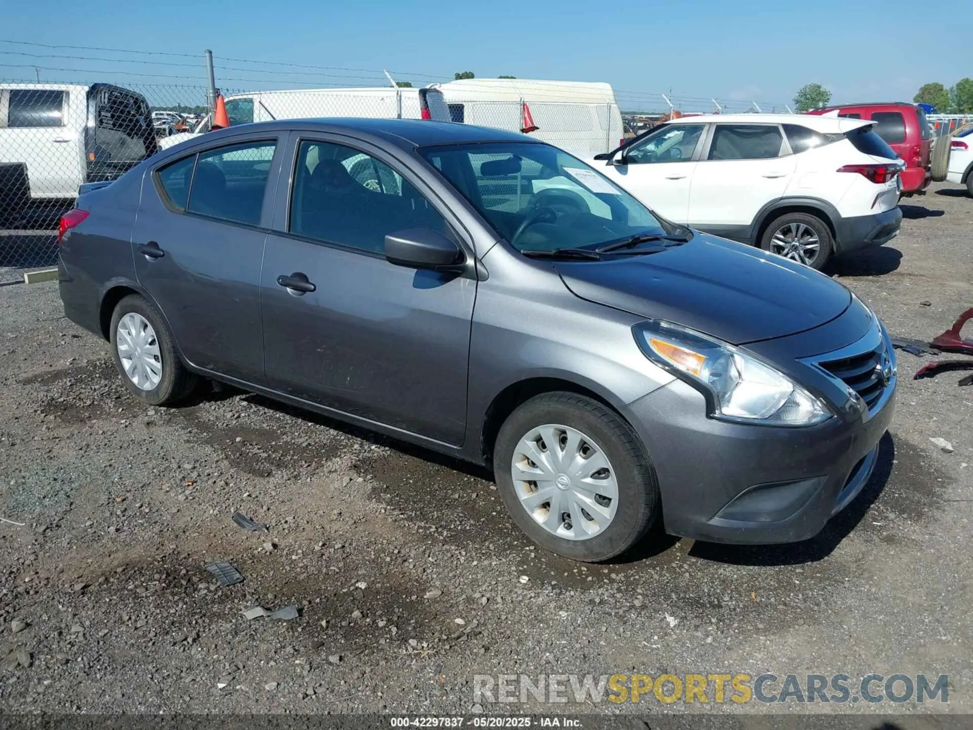1 fotografías del automóvil dañado 3N1CN7AP8KL820631 NISSAN VERSA 2019