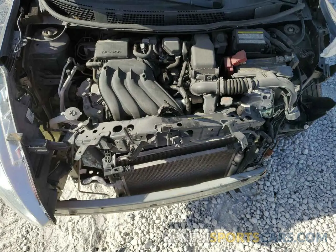 11 fotografías del automóvil dañado 3N1CN7AP8KL825716 NISSAN VERSA 2019