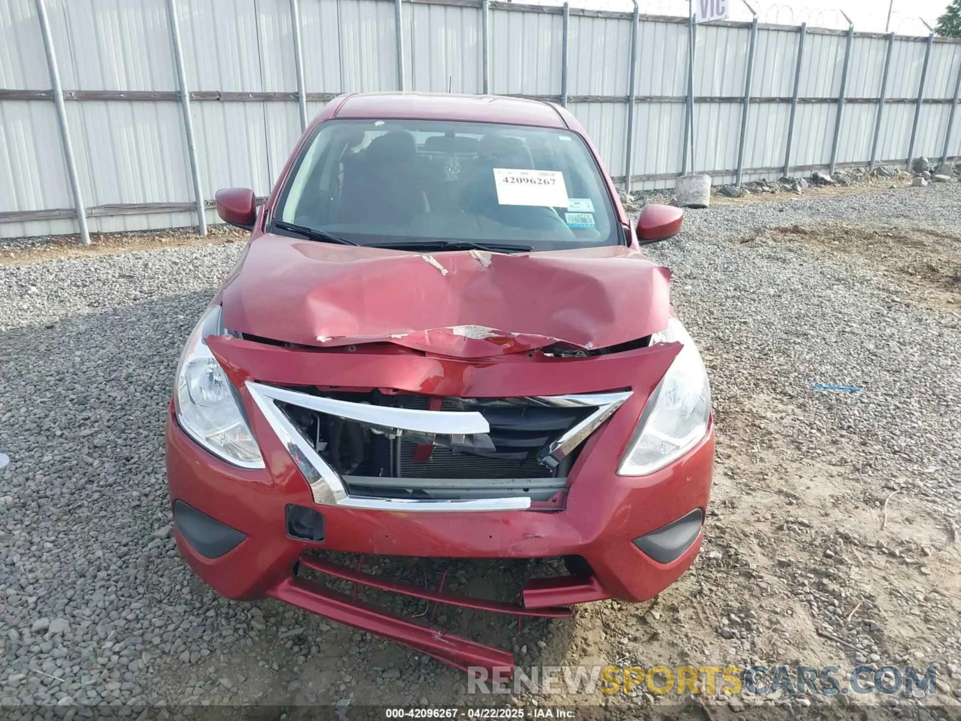 13 fotografías del automóvil dañado 3N1CN7AP8KL843407 NISSAN VERSA 2019