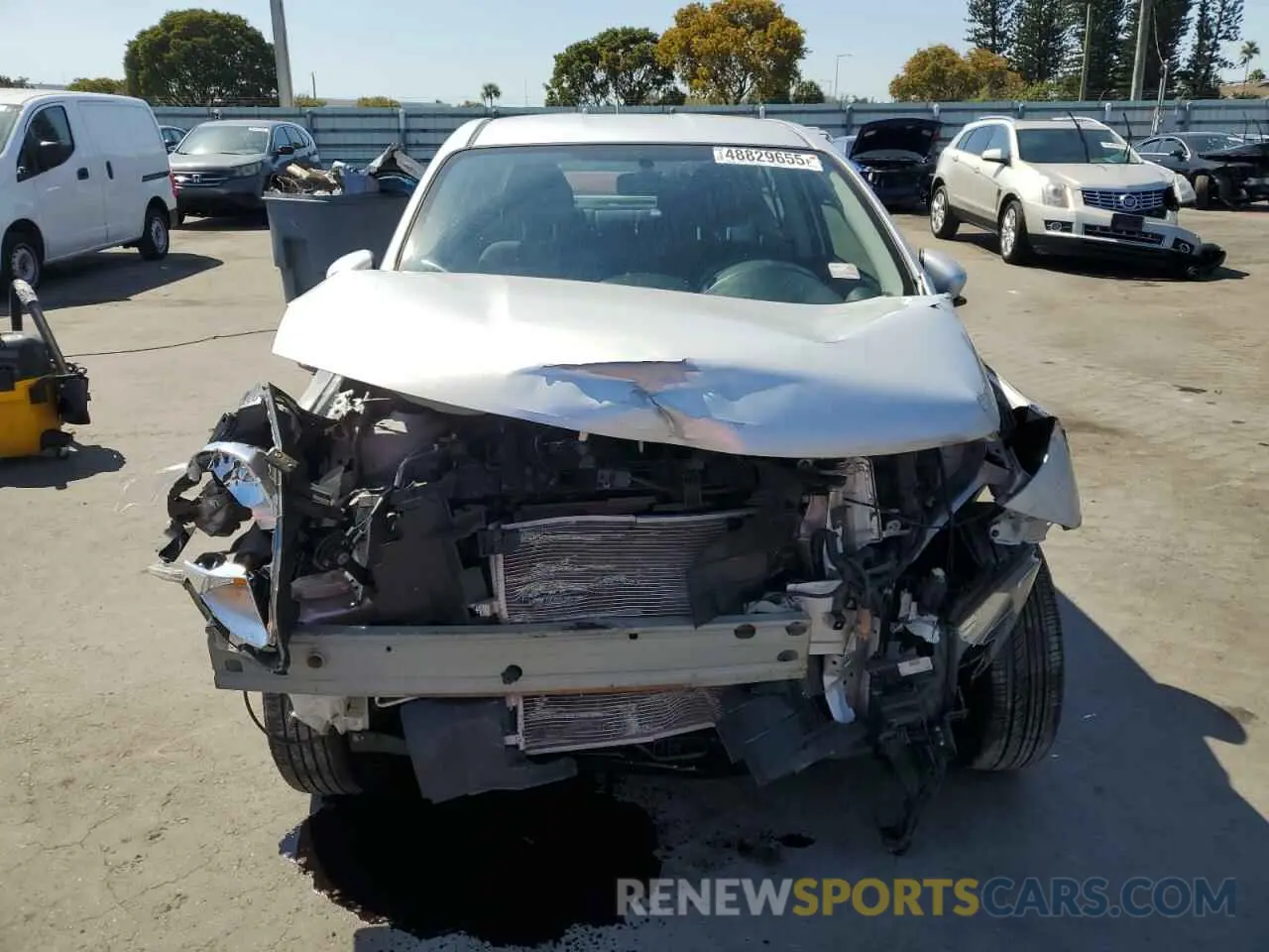 5 fotografías del automóvil dañado 3N1CN7AP8KL845898 NISSAN VERSA 2019