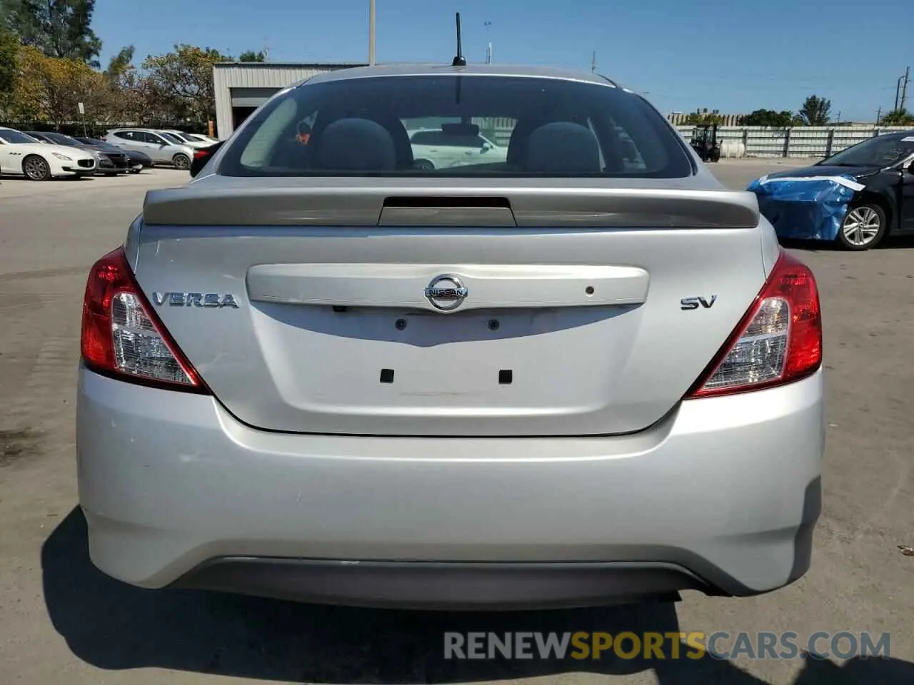 6 fotografías del automóvil dañado 3N1CN7AP8KL845898 NISSAN VERSA 2019